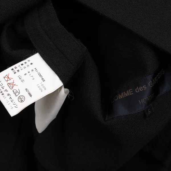 COMME des GARCONS HOMME Front Tuck Wool Jacket K-159600_015