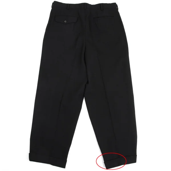 COMME des GARCONS HOMME Wool Tuck Pants K-159601_010