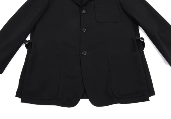 ムCOMME des GARCONS HOMME Switching Wool Jacket & Pants K-159605_007