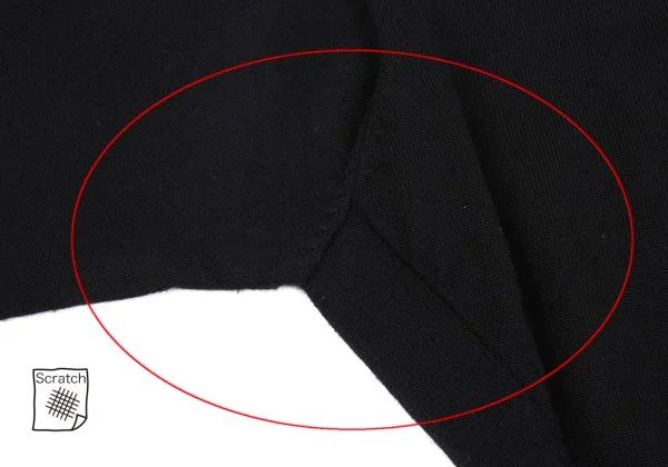 Yohji Yamamoto POUR HOMME Wool Knit Shirt K-159616_004