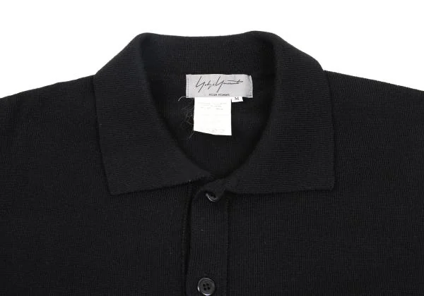 Yohji Yamamoto POUR HOMME Wool Knit Shirt K-159616_005