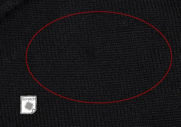 Yohji Yamamoto POUR HOMME Wool Knit Shirt K-159616_012