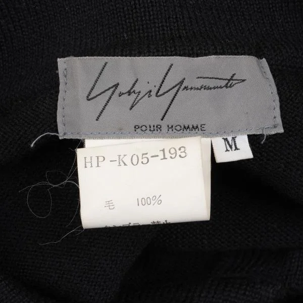 Yohji Yamamoto POUR HOMME Wool Knit Shirt K-159616_015