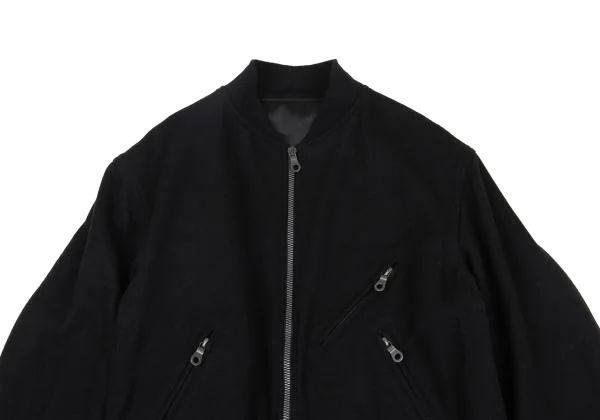 Yohji Yamamoto POUR HOMME riri Zip Reversible Flight Jacket K-159622_002