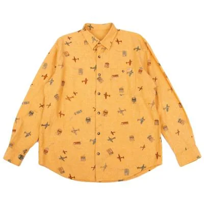 Papas Printed Long Sleeve Shirt