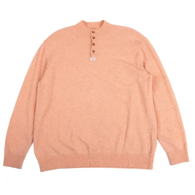 Papas Wool Blend Henley Neck Knit Sweater