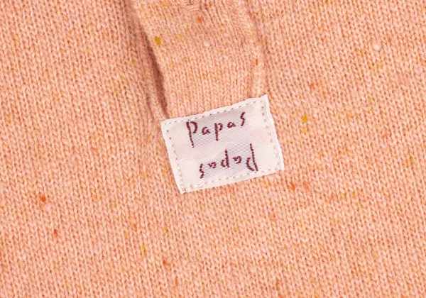Papas Wool Blend Henley Neck Knit Sweater K-159629_005
