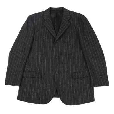 Papas MOON Chashmere Blend Wool Stripe Jacket