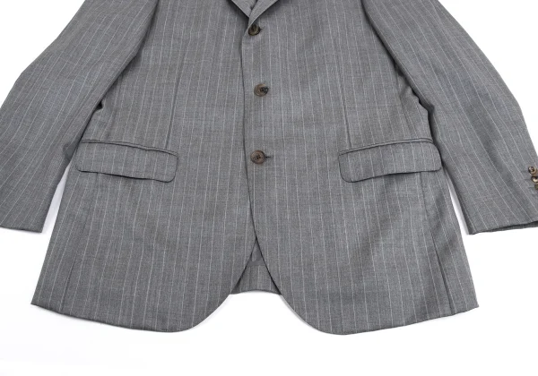Papas Stripe Wool Jacket K-159642_010