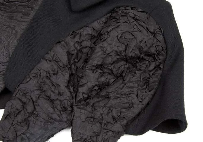 コムデギャルソンCOMME des GARCONS 切替装飾ボレロ 黒S (K-11841)