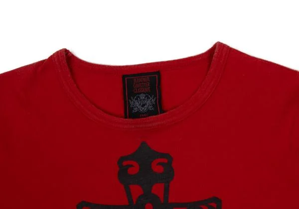 Jean Paul GAULTIER CLASSIQUE Cross Printed T Shirt K-159665_002