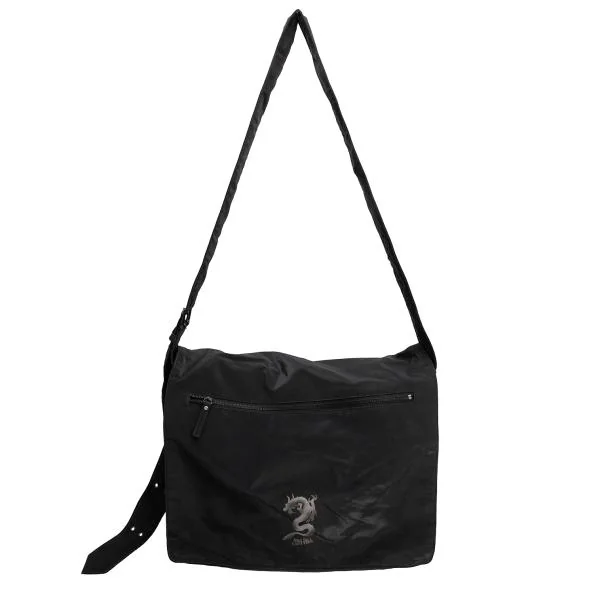 Jean Paul GAULTIER HOMME Dragon Emboss Coating Messenger Bag K-159669_002