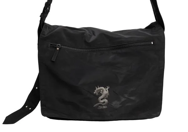 Jean Paul GAULTIER HOMME Dragon Emboss Coating Messenger Bag K-159669_004