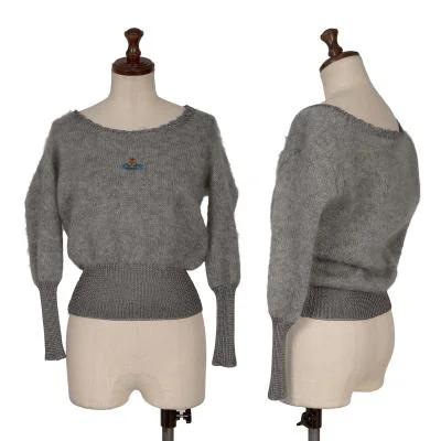 Vivienne Westwood Gold Label Mohair Blended Knit Sweater