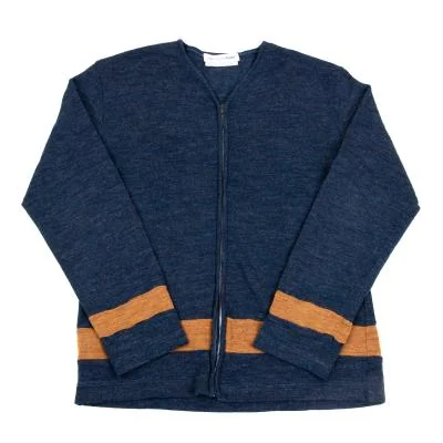 COMME des GARCONS SHIRT Hem Line Zip Up Knit Cardigan