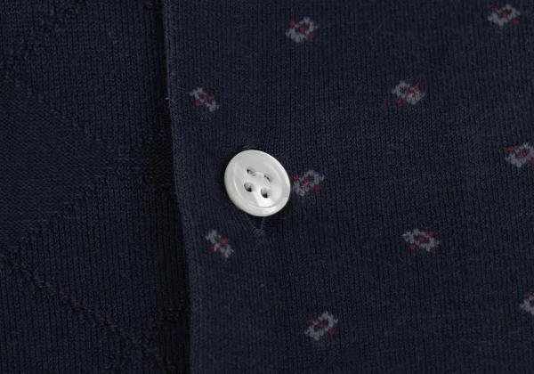 COMME des GARCONS SHIRT Switching Stripe Open Collar Shirt K-159695_005
