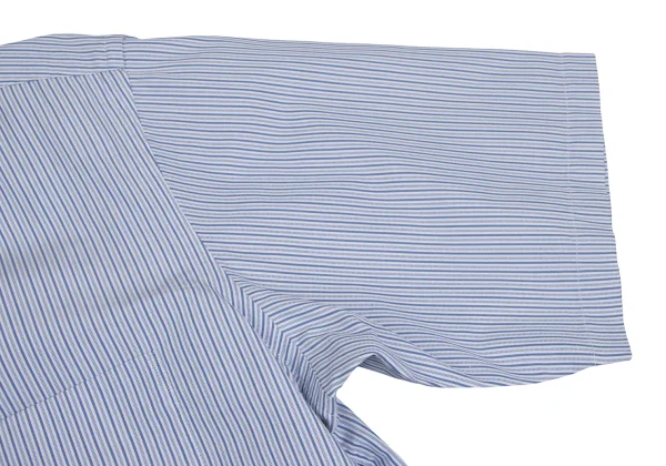 COMME des GARCONS SHIRT Switching Stripe Open Collar Shirt K-159695_008