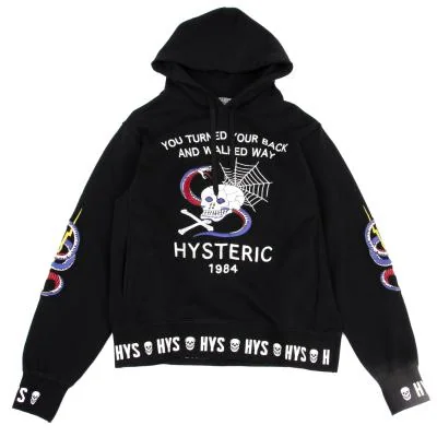Hysterics Tattoo Embroidery Hoodie