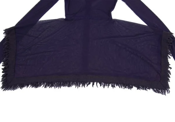 Jean Paul GAULTIER FEMME Taped Drape Mesh Cardigan K-159722_013