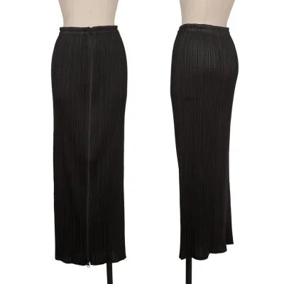 PLEATS PLEASE Double Zip Long Skirt