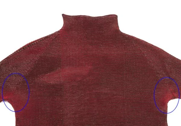 ISSEY MIYAKE PLEATS (T.) Foil Printed Stretch Pleats T-shirt K-159745_003