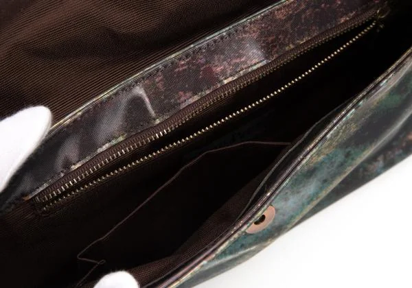 Jean Paul GAULTIER Logo plate V-cyber Shoulder Bag K-159746_013