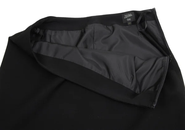 Jean Paul GAULTIER FEMME Wool Bullet Button Long Skirt K-159759_004