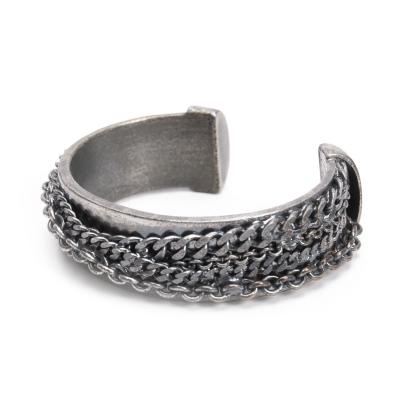 Jean Paul GAULTIER Chain Design Metal Bangle 