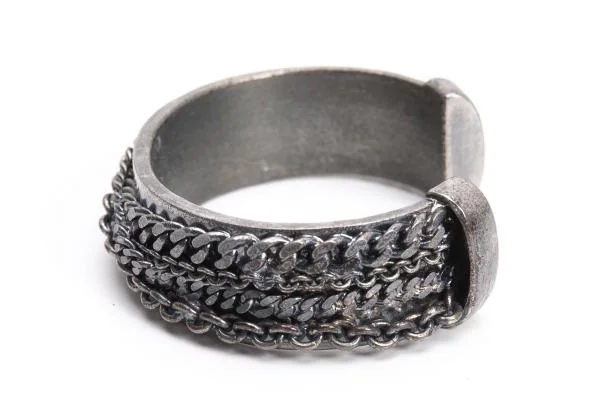 Jean Paul GAULTIER Chain Design Metal Bangle  K-159771_002