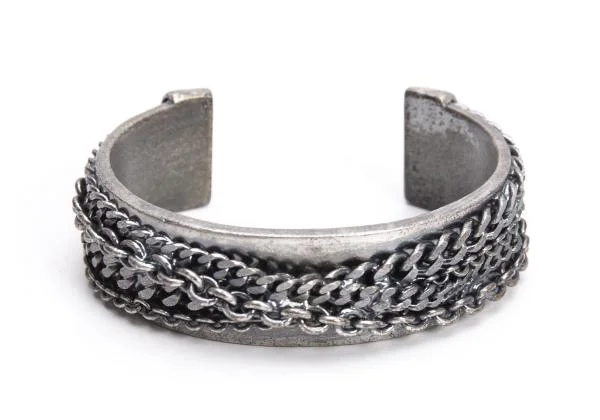 Jean Paul GAULTIER Chain Design Metal Bangle  K-159771_005