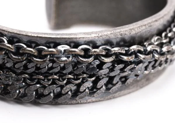 Jean Paul GAULTIER Chain Design Metal Bangle  K-159771_007