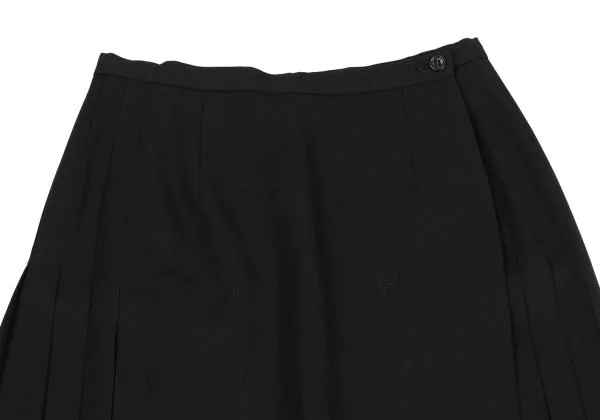 MARGARET HOWELL Pleated Wool Wrap Skirt K-159775_003