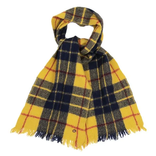 45rpm 45R Check Fringe Stole K-159783_004