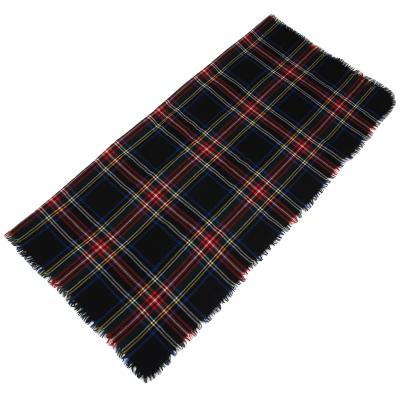 tricot COMME des GARCONS Check Fringe Stole