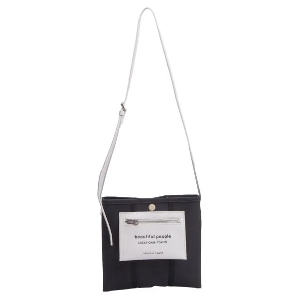 beautiful people Canvas Shoulder Bag K-159786_002