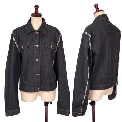 Jean Paul GAULTIER PARIS Cut Off Denim Jacket