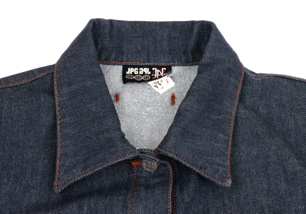 Jean Paul GAULTIER PARIS Cut Off Denim Jacket K-159792_004