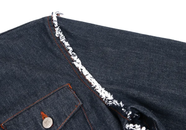 Jean Paul GAULTIER PARIS Cut Off Denim Jacket K-159792_010
