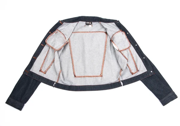 Jean Paul GAULTIER PARIS Cut Off Denim Jacket K-159792_013