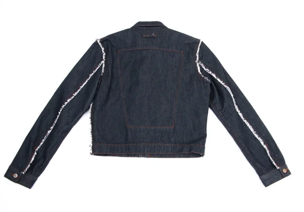 Jean Paul GAULTIER PARIS Cut Off Denim Jacket K-159792_014