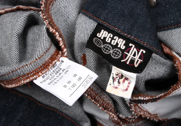 Jean Paul GAULTIER PARIS Cut Off Denim Jacket K-159792_018
