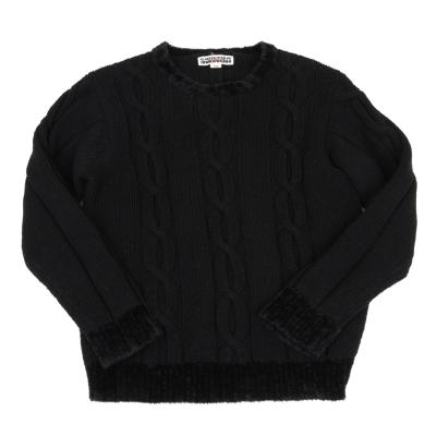Jean Paul GAULTIER HOMME objet Cable Wool Acrylic Knit Sweater