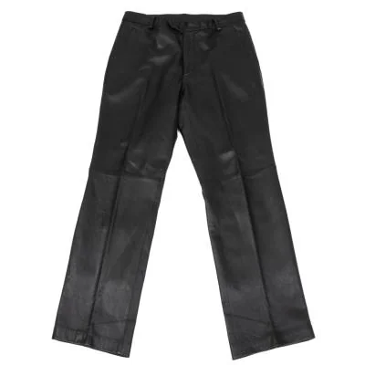 Jean Paul GAULTIER HOMME objet Stitch Lamb Leather Pants
