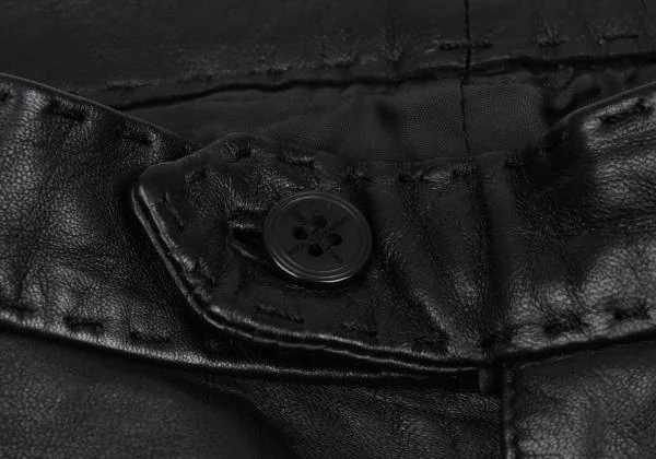 Jean Paul GAULTIER HOMME objet Stitch Lamb Leather Pants K-159796_003