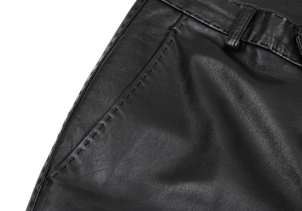 Jean Paul GAULTIER HOMME objet Stitch Lamb Leather Pants K-159796_004