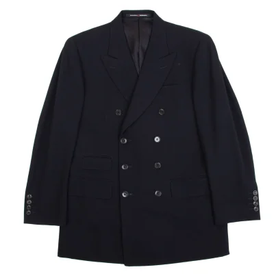 Jean Paul GAULTIER HOMME objet Wool Rayon Double-breasted Jacket