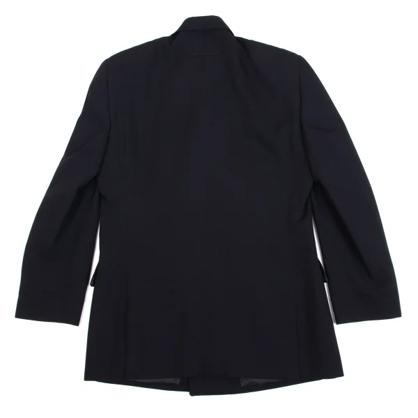 Jean Paul GAULTIER HOMME objet Wool Rayon Double-breasted Jacket K-159797_014