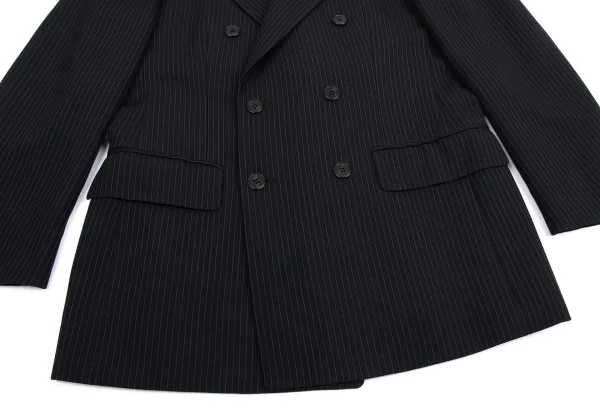 Jean Paul GAULTIER HOMME objet Wool Striped Double-breasted Jacket K-159798_008