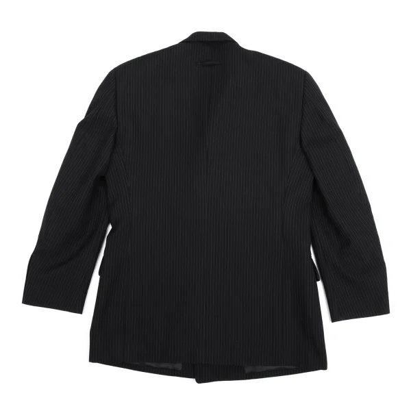 Jean Paul GAULTIER HOMME objet Wool Striped Double-breasted Jacket K-159798_015