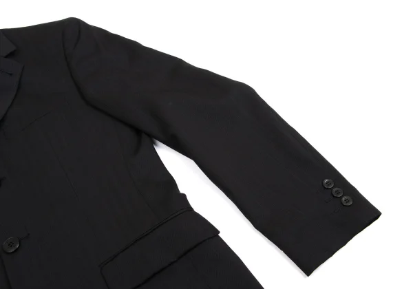 Jean Paul GAULTIER HOMME objet Wool Poly Striped Jacket K-159799_006